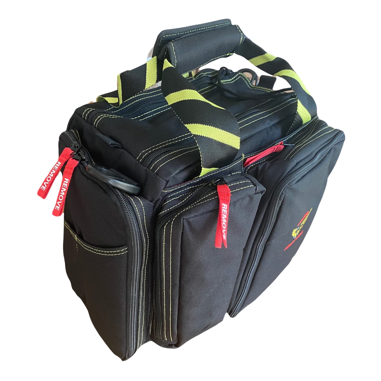 **Top Gun Style Aeronavale Pilot Bag - Padded Flight Bag with Multiple Pockets, Integrated Sunglasses Hardcase, Waterproof & Durable Aviation Bag for Pilots - Perfect for Flight Training, Travel & Airshows**