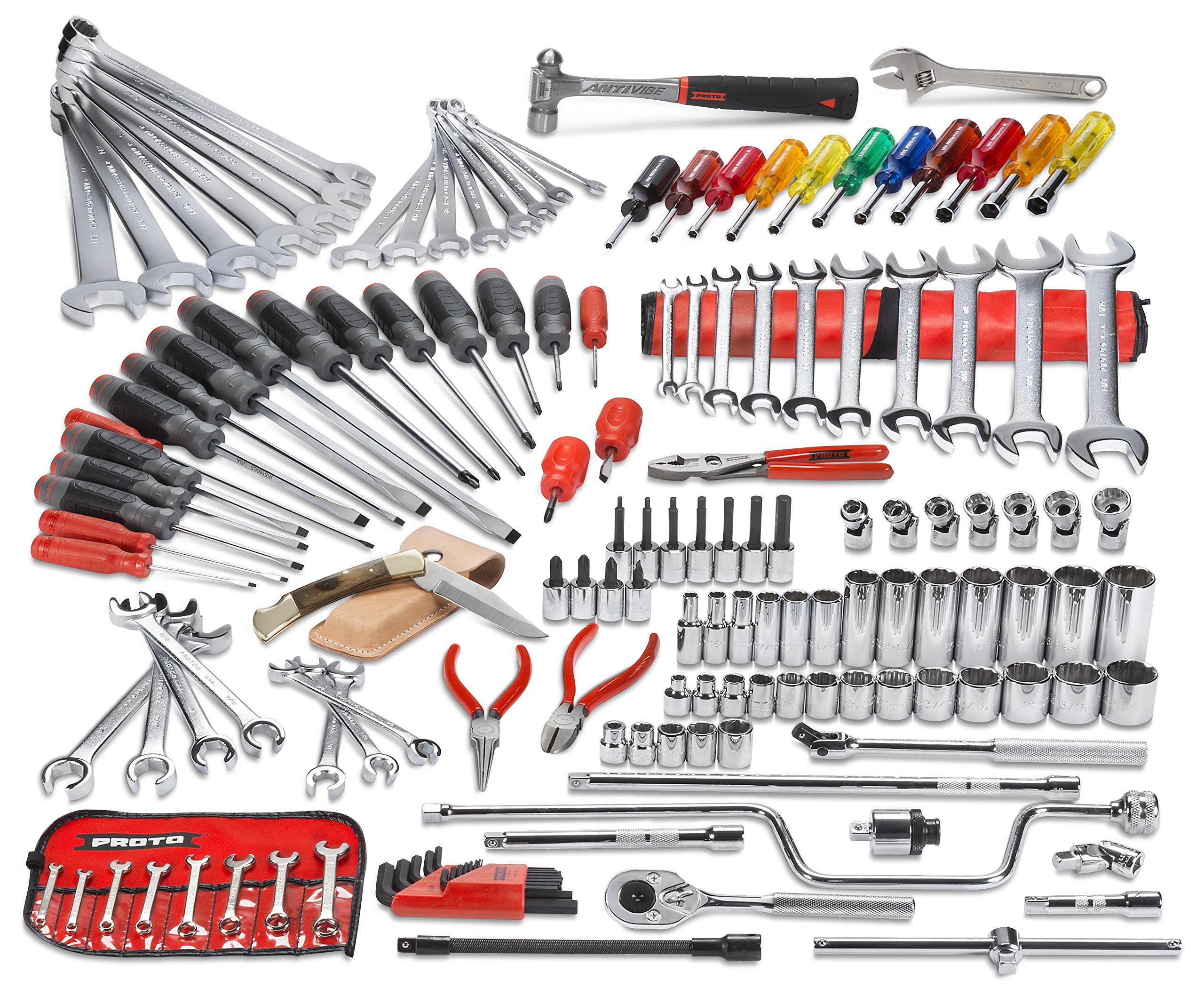 148-Piece Starter Maintenance Tool Kit - Essential Home & Car Repair Tools for DIY Projects, Emergency Fixes & Professional Use