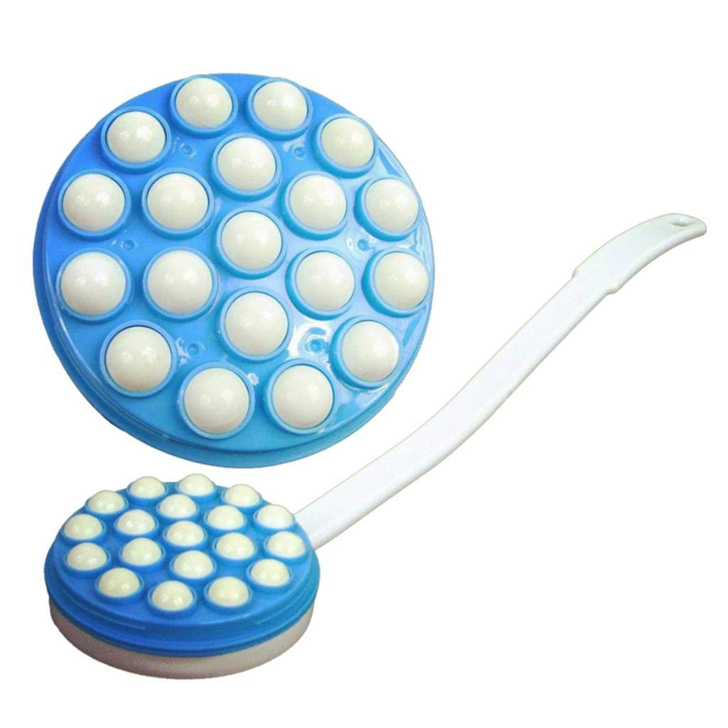 Harayaa Long Handle Lotion Applicator - Body Oil & Cream Massage Brush for Back, Legs & Hard-to-Reach Areas | Shower & Bath Essential Tool for Skin Care & Relaxation