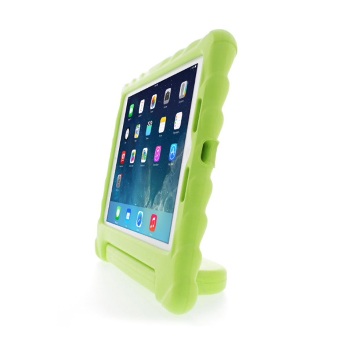 Gumdrop FoamTech Shockproof Case for iPad Pro 9.7 / Air 2 / Air - Lightweight Protective Cover in Lime Green - Perfect for School, Work & Travel