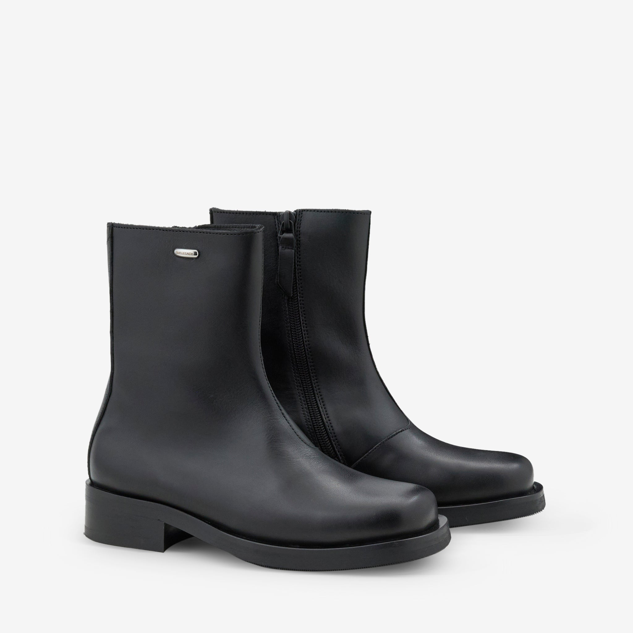 Black Camion Boots for Women - Stylish & Comfortable Ankle Boots for Casual Wear, Work & Outdoor Activities
