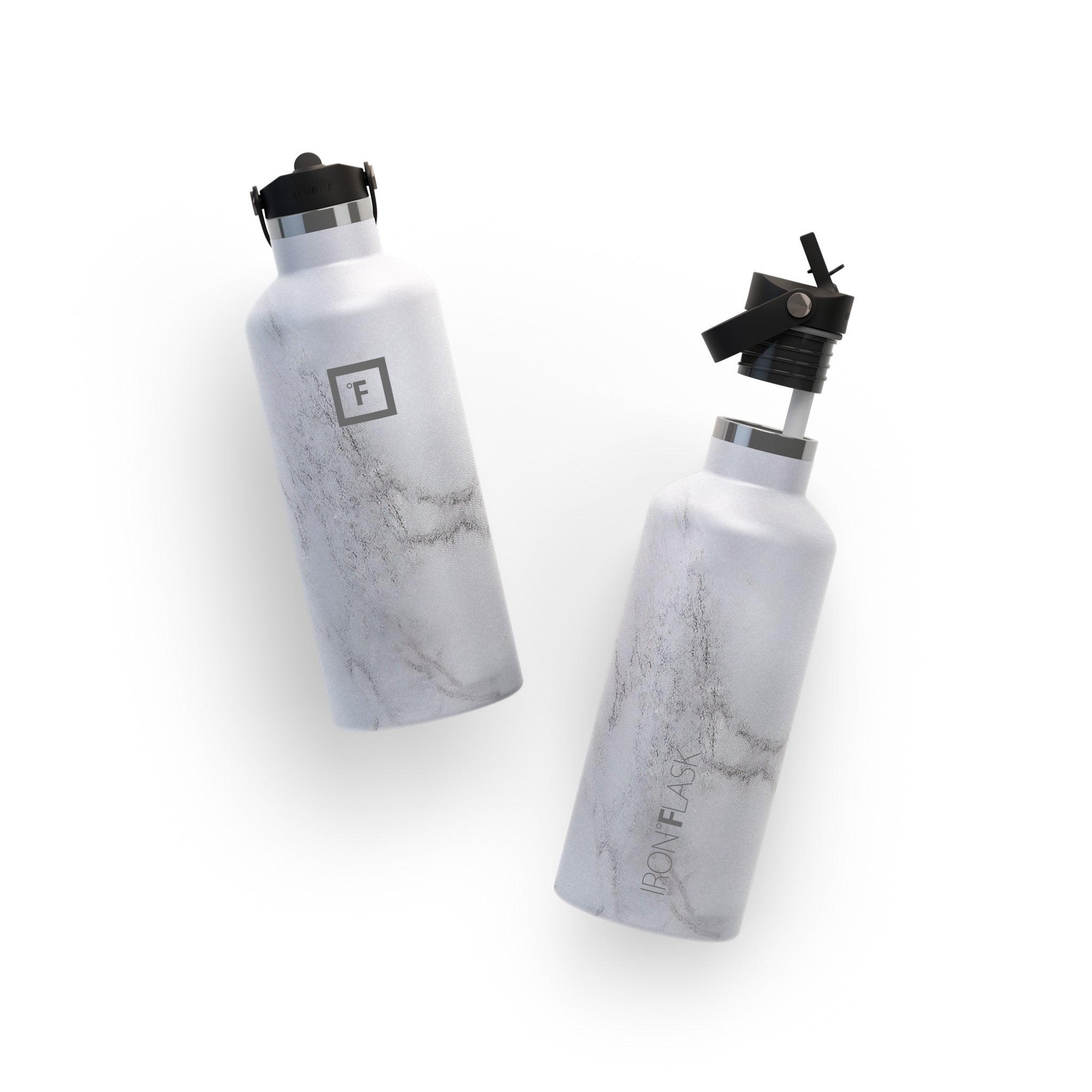 32 Oz Narrow Mouth Water Bottle with Straw Lid - Leakproof & BPA Free - Ideal for Gym, Hiking & Outdoor Activities