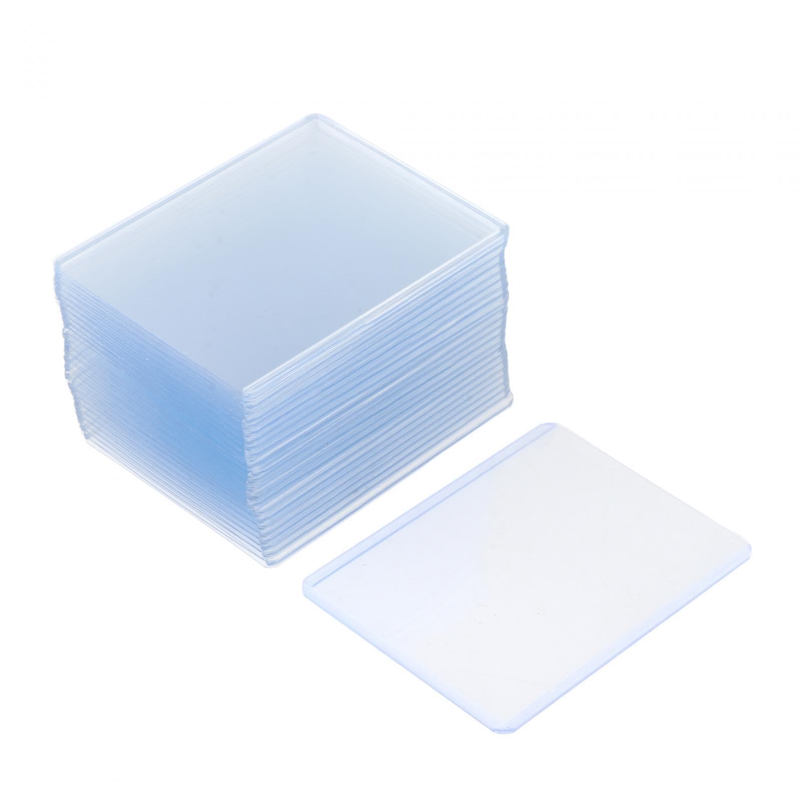 Tachiuwa 25 Pack Clear Card Sleeves - Premium Trading Card Protectors for MTG, Pokemon & Yu-Gi-Oh - Acid-Free Plastic Card Holders for Collectors & Storage - Perfect for Card Games, Display & Hobby Organization