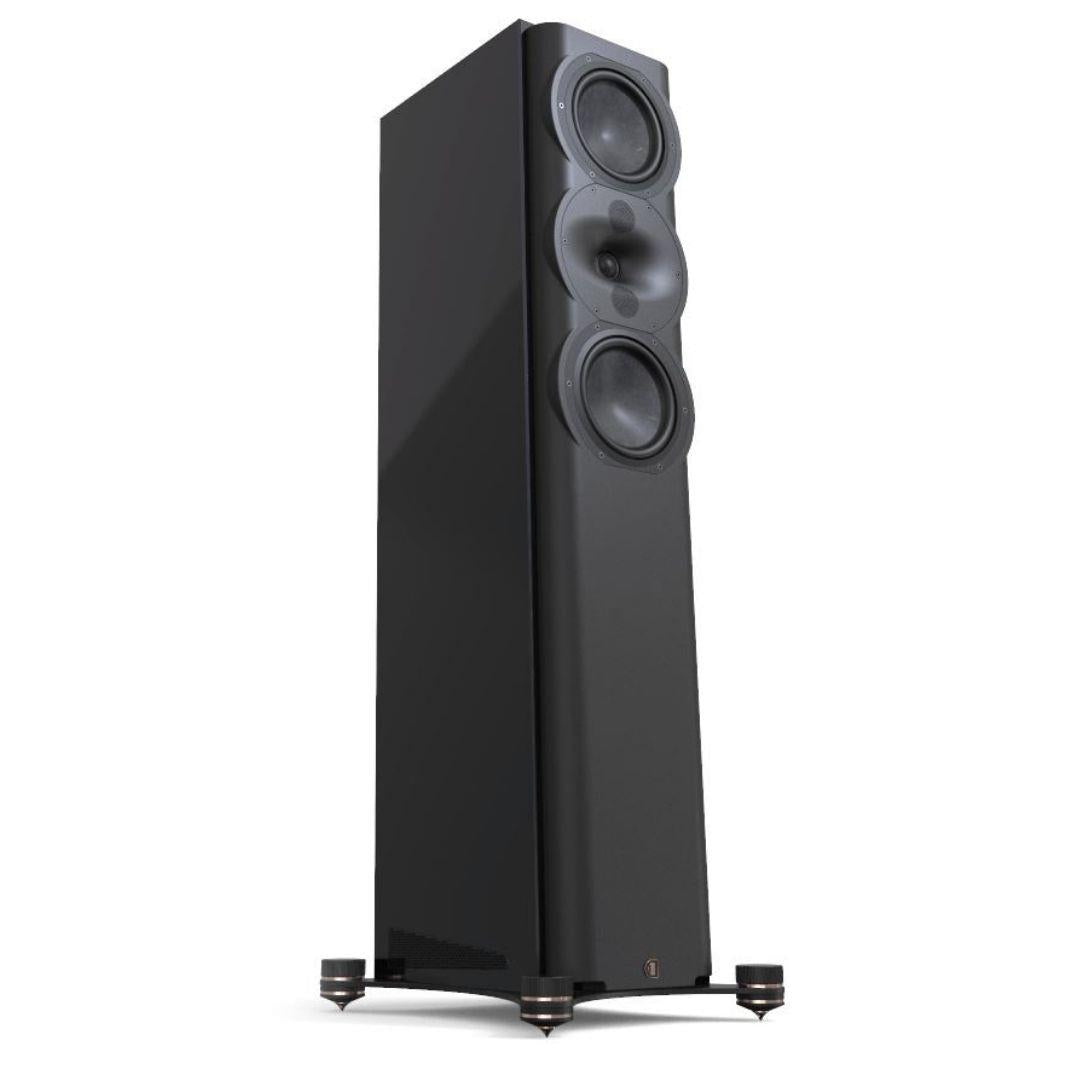 Perlisten R5t High-End Tower Speaker - Premium Piano Black Finish for Home Theater & Audiophile Sound Systems | Perfect for Living Rooms, Home Cinemas & Music Studios