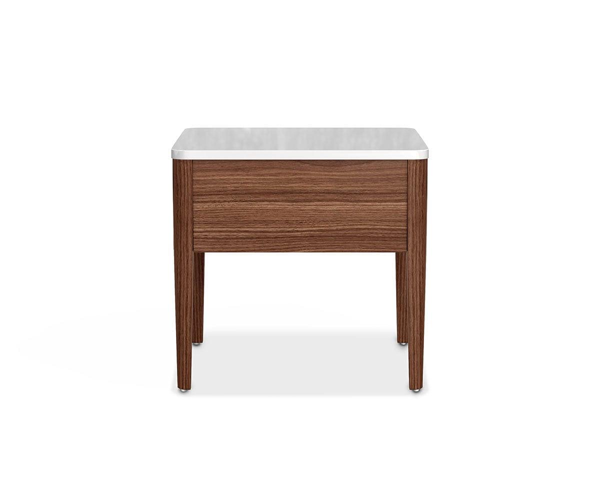 White/Walnut Veneer