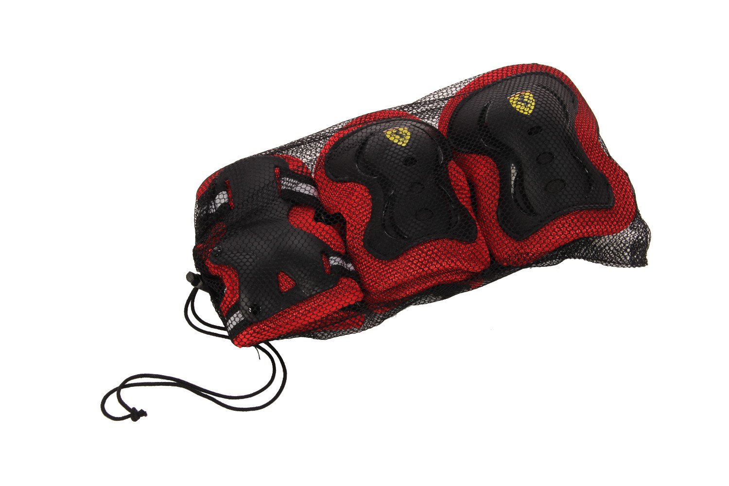 Ferrari Red Skateboard Protector Set - Size M for Kids & Adults - Perfect for Skateboarding, Longboarding & Outdoor Sports