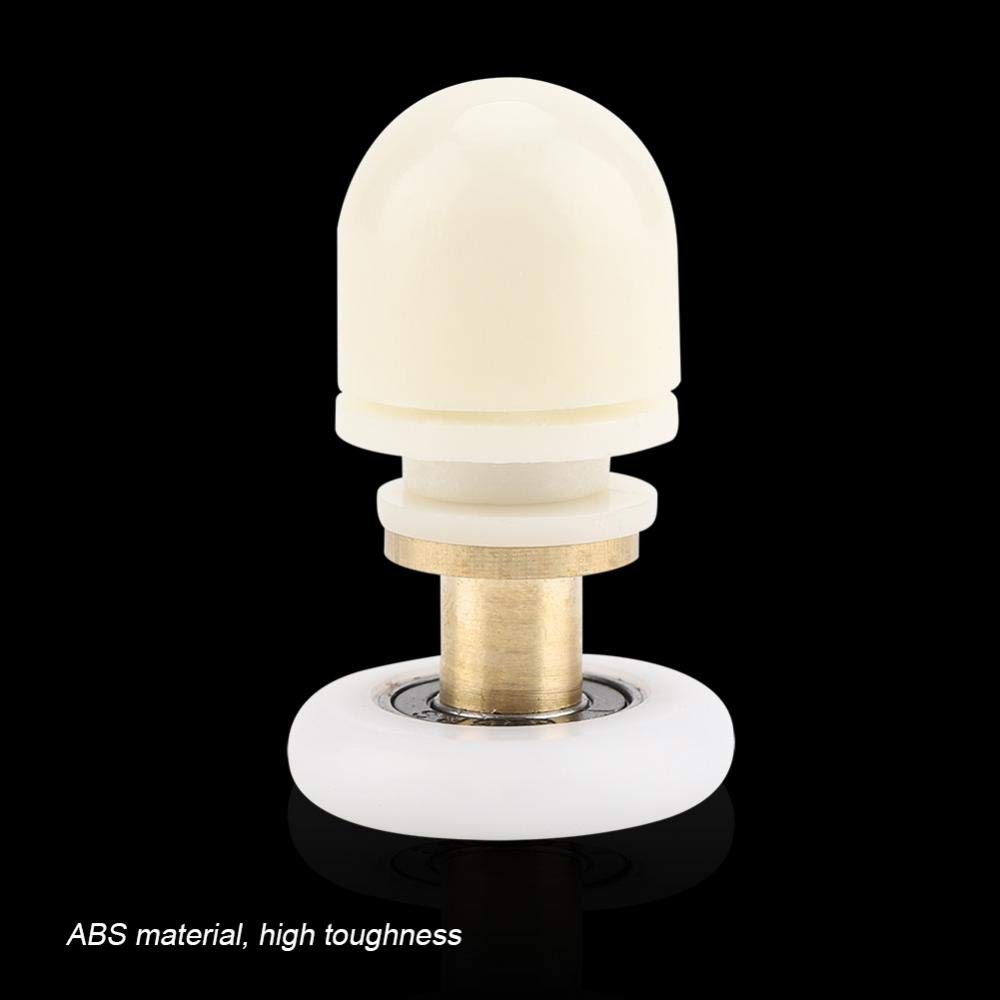 25mm Sliding Glass Shower Door Rollers & Runners - Premium Bathroom Hardware for Smooth Shower Door Operation | Perfect for Bathroom Renovation & Shower Enclosure Maintenance