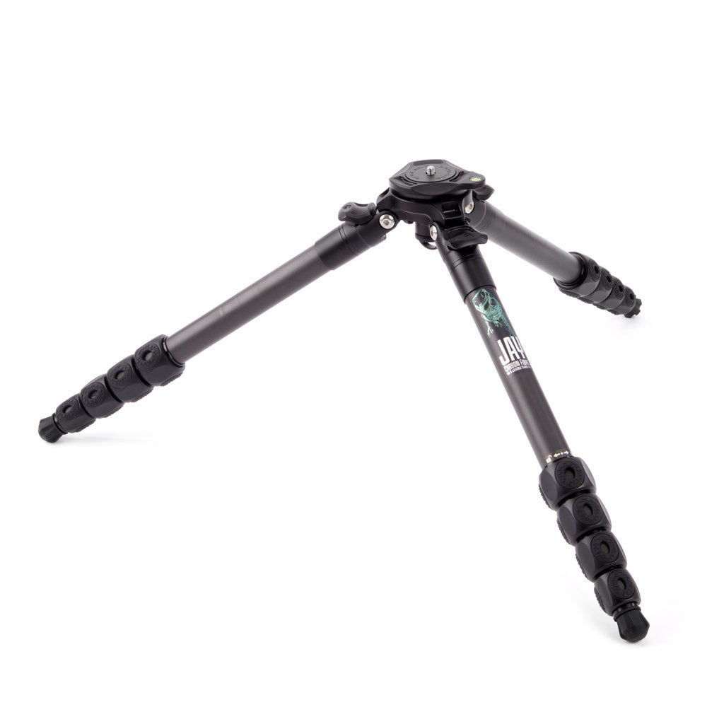 Legends Jay Carbon Fiber Leveling Base Tripod - Lightweight & Durable for Photography & Videography - Perfect for Travel, Outdoor Shoots & Studio Use