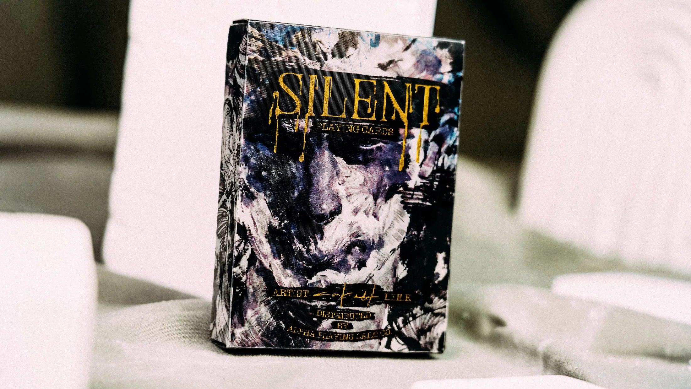 Premium Mirage Grating Collectors Box Set - Silent Playing Cards for Magic Tricks, Poker & Cardistry | Perfect Gift for Card Enthusiasts & Professional Performers