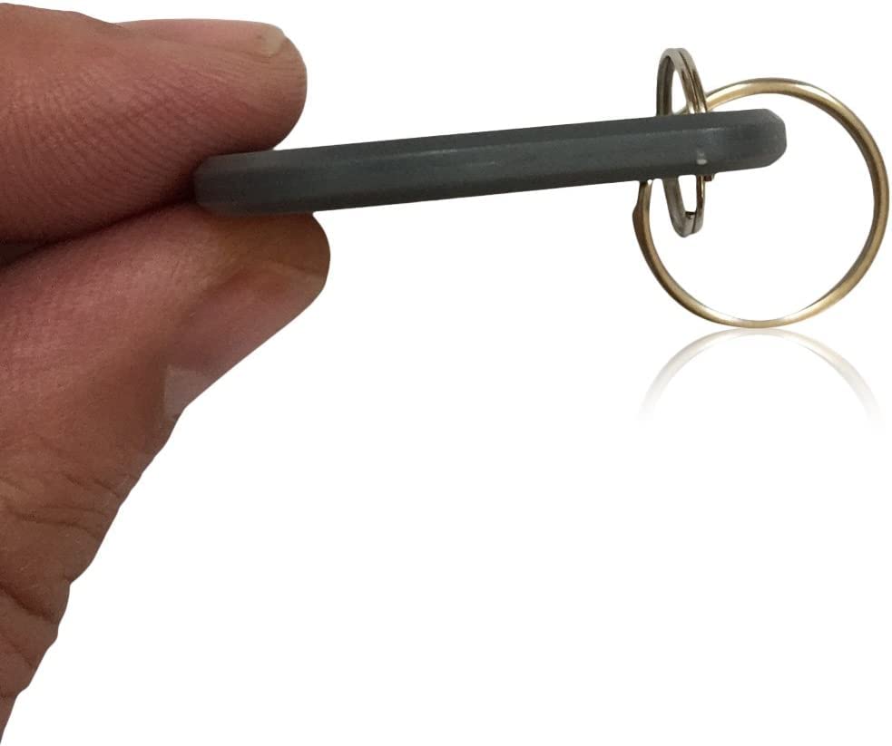 100-Pack 26-Bit Thin Proximity Key Fobs - Weigand Prox Keyfobs Compatible with ISOProx 1386, 1326 & H10301 Format Readers - Works with Most Access Control Systems - Ideal for Office Buildings, Hotels, and Secure Facilities