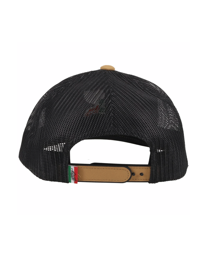 Hooey 2118T TNBK BOQUILLAS High Profile Snapback Trucker Hat - Black & Tan for Outdoor, Fishing & Country Lifestyle
