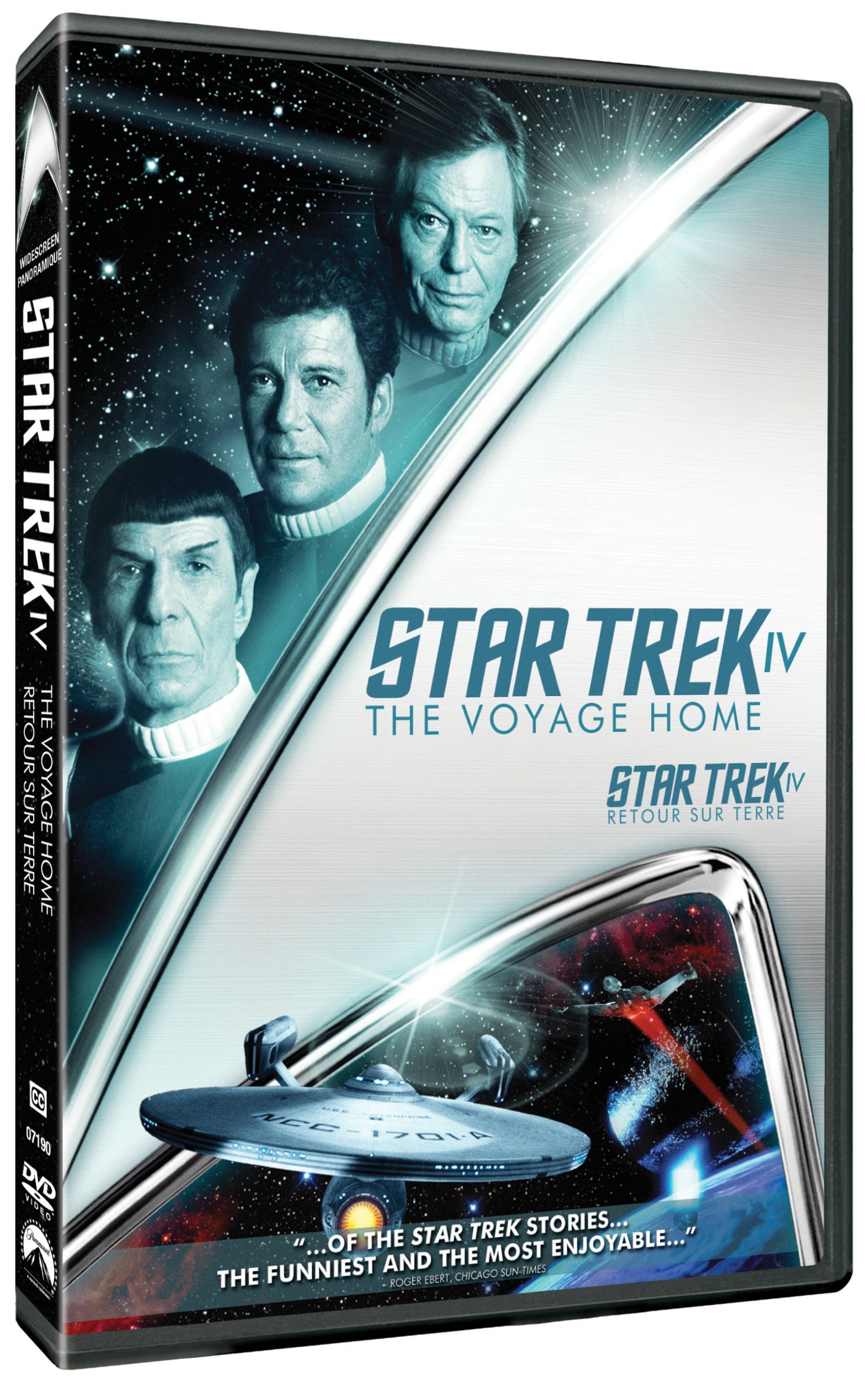 Star Trek IV: The Voyage Home - Classic Sci-Fi Movie DVD | Space Adventure Film for Trekkies & Sci-Fi Fans - Perfect for Movie Nights & Collectors
