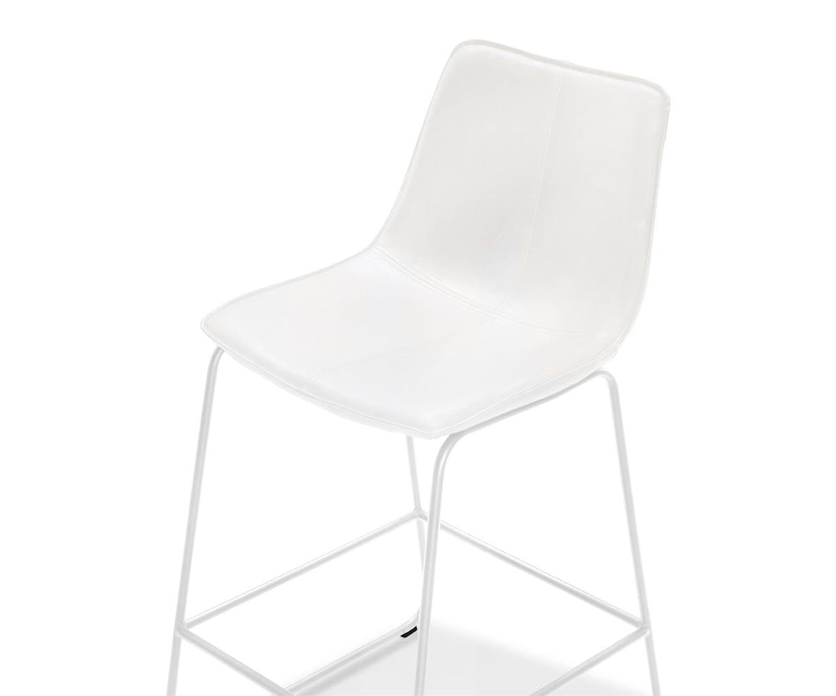 Modern Oken Counter Stool - Adjustable Height Bar Stool with Padded Seat for Kitchen Island, Breakfast Bar & Home Decor - Comfortable & Stylish Dining Chair for Indoor Use