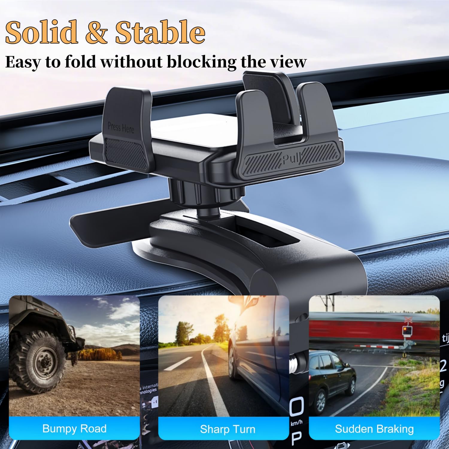 360° Rotatable Car Phone Holder for 4-7
