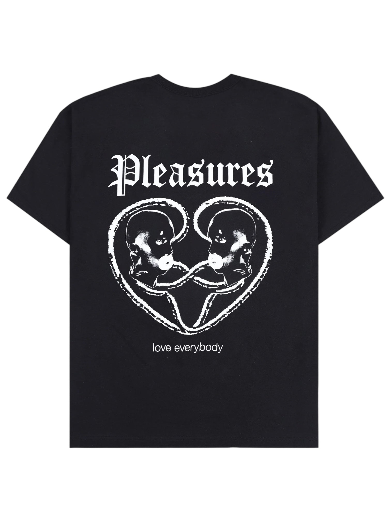 Pleasures Connected Black T-Shirt - Soft Cotton Unisex Tee for Casual Wear, Street Style & Everyday Outfits