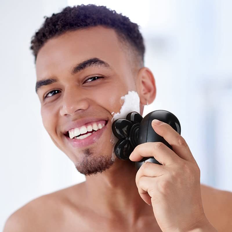 Waterproof Electric Head Shaver for Bald Men - LCD Display Rechargeable Shaver Kit with Beard Trimmer & Stubble Razor | Perfect for Travel, Gym & Daily Grooming Routine
