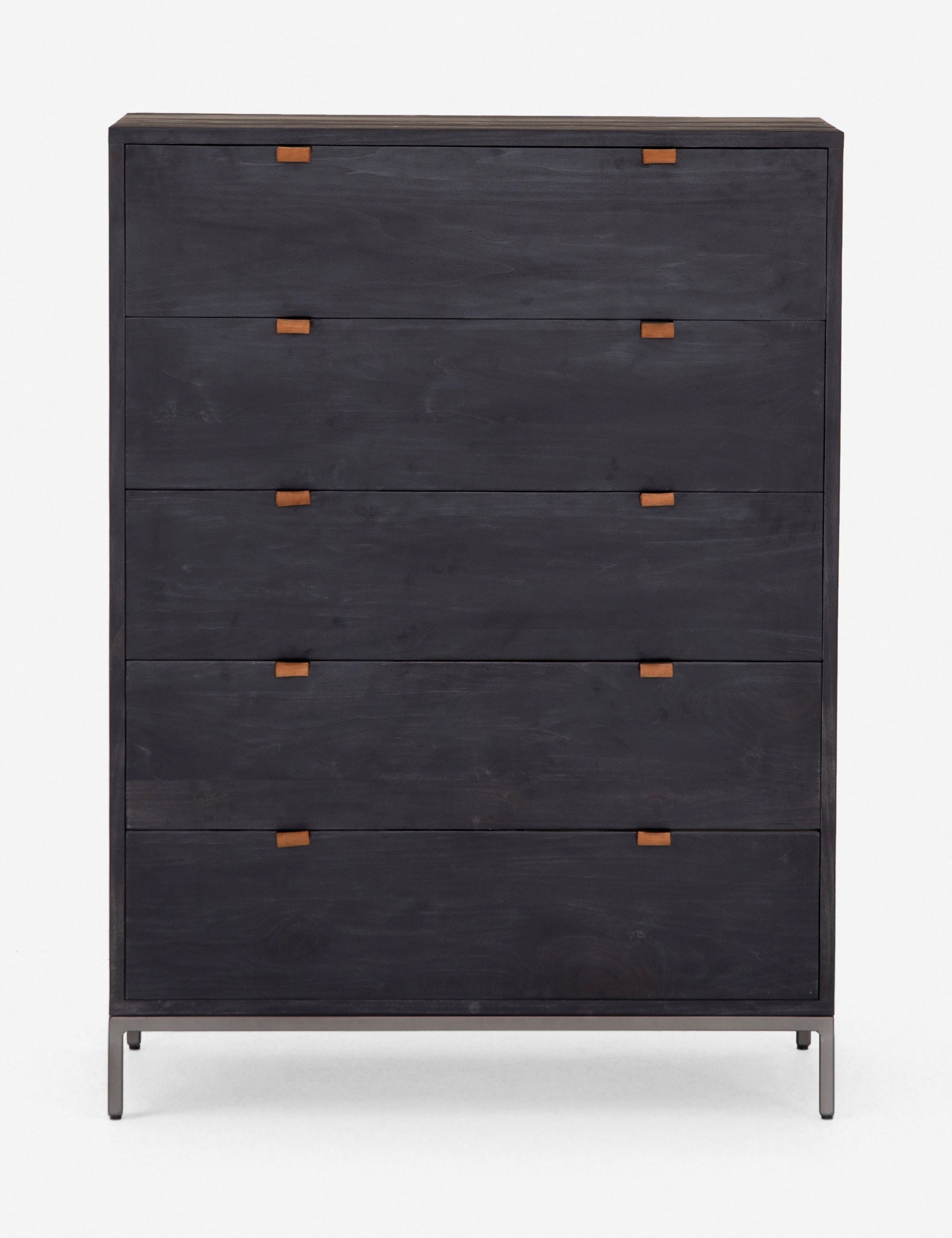 Rosamonde 5 Drawer Dresser - Modern Wooden Chest of Drawers for Bedroom, Living Room & Nursery - Perfect for Clothes, Toys & Home Storage Organization