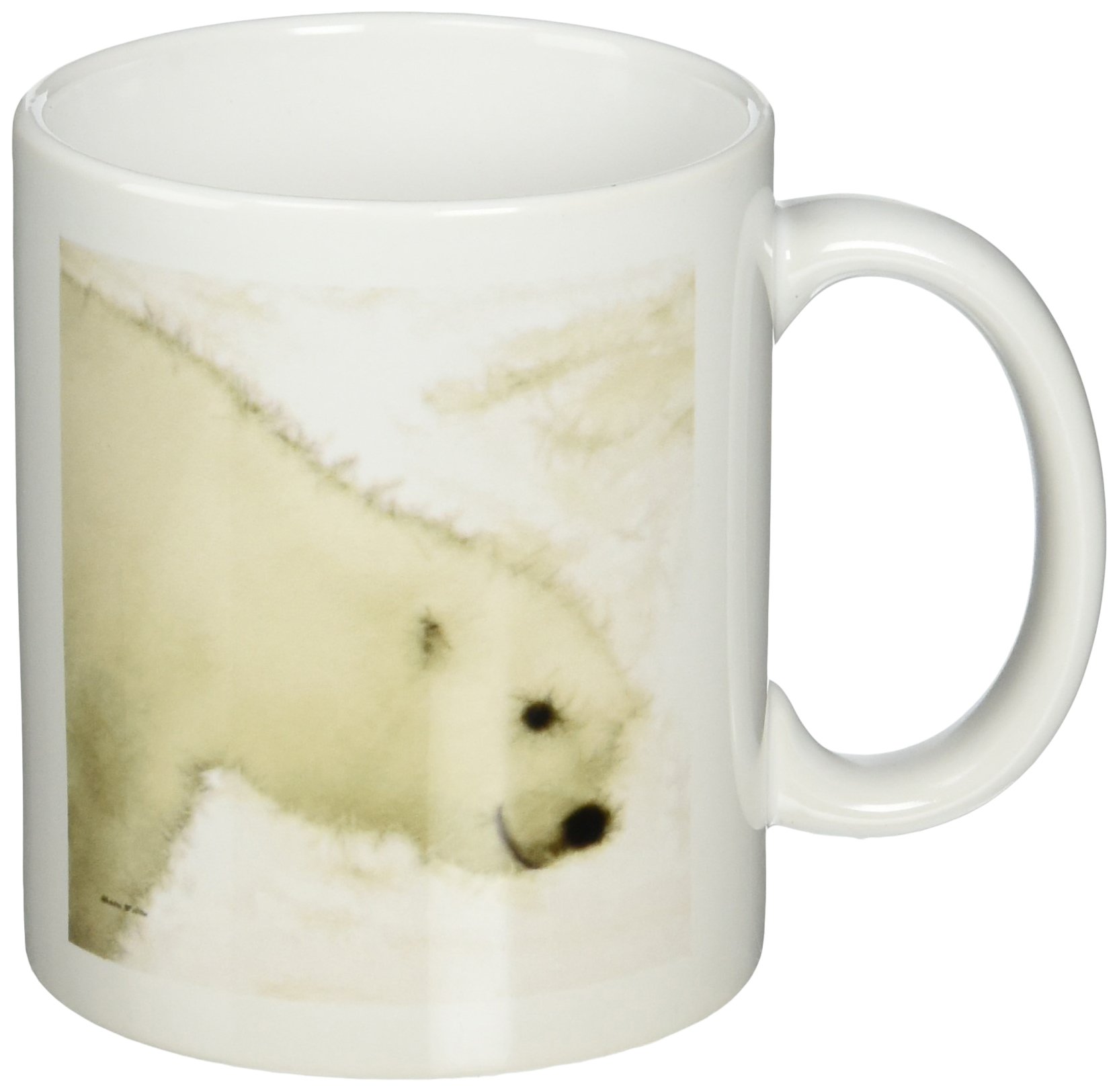 3dRose Mama Bear Ceramic Coffee Mug - 11 oz Insulated Cup for Hot & Cold Drinks - Perfect for Mother's Day Gifts, Office Use, and Cozy Home Mornings