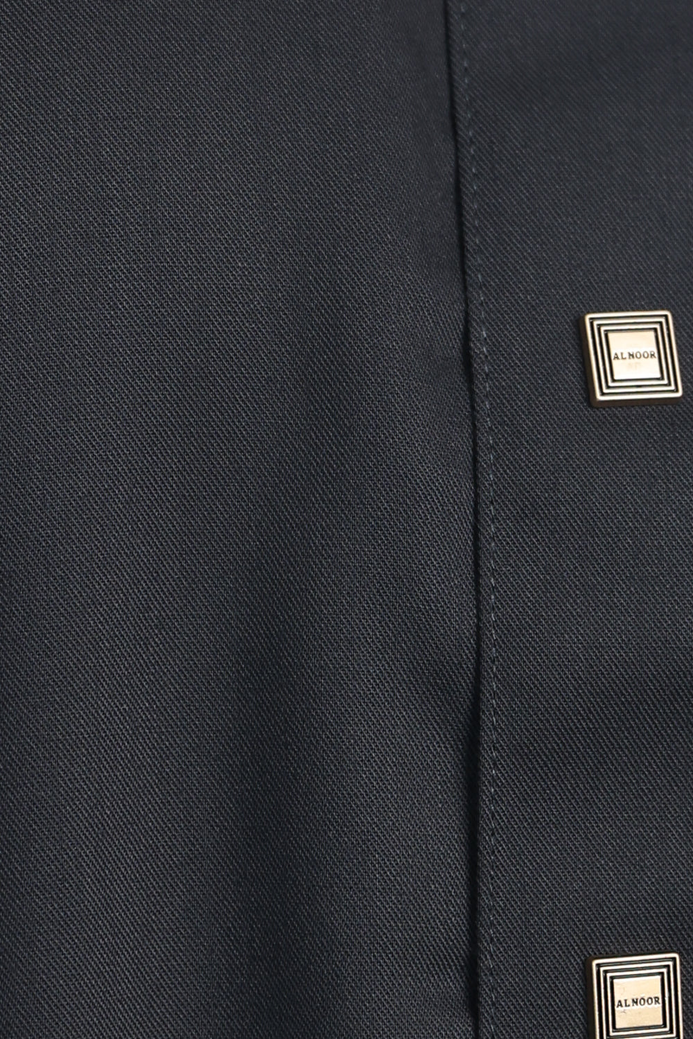 J1516 Black Saudi Collar for Men - Premium Islamic Thobe Neck Accessory - Perfect for Eid, Ramadan & Special Occasions