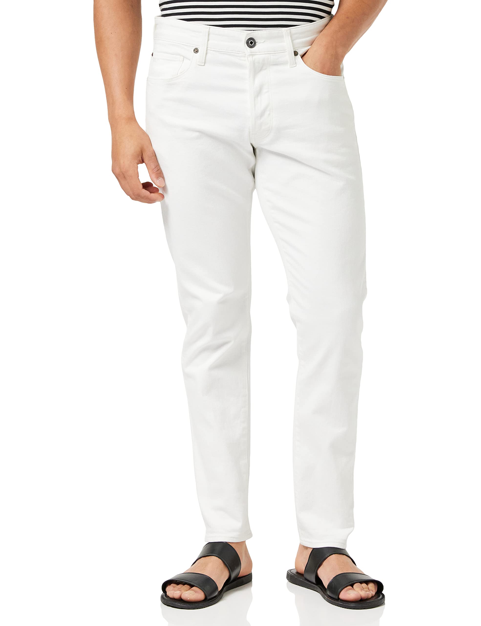 G-Star Raw Men's 3301 Slim Fit Jeans - Premium Denim Pants for Casual & Smart Wear | Perfect for Office, Dating & Everyday Outfits