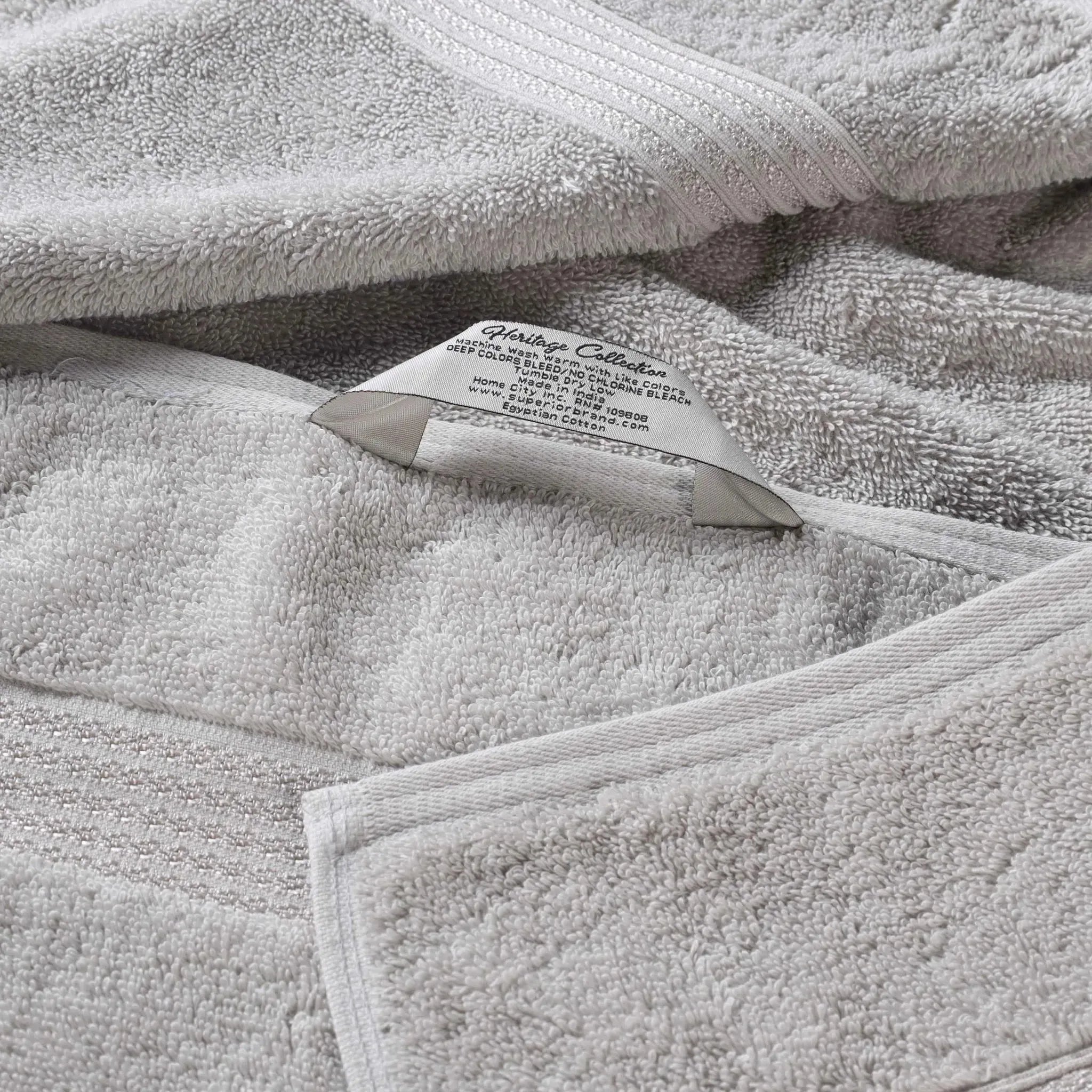 Premium Egyptian Cotton Bath Towel Set of 2 - Ultra Soft & Highly Absorbent Luxury Bath Sheets for Spa, Hotel & Home Use - 100% Heritage Cotton (White)
