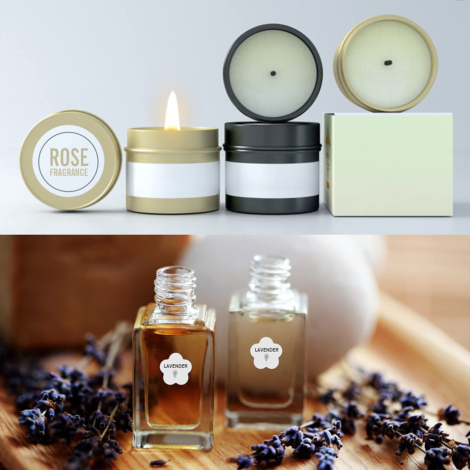Custom Personalized Stickers & Labels - Create Your Own Design with Logo, Text, or Image - Ideal for Business Branding, Thank You Gifts, and Product Packaging - 100 Star-Shaped Labels (3.5