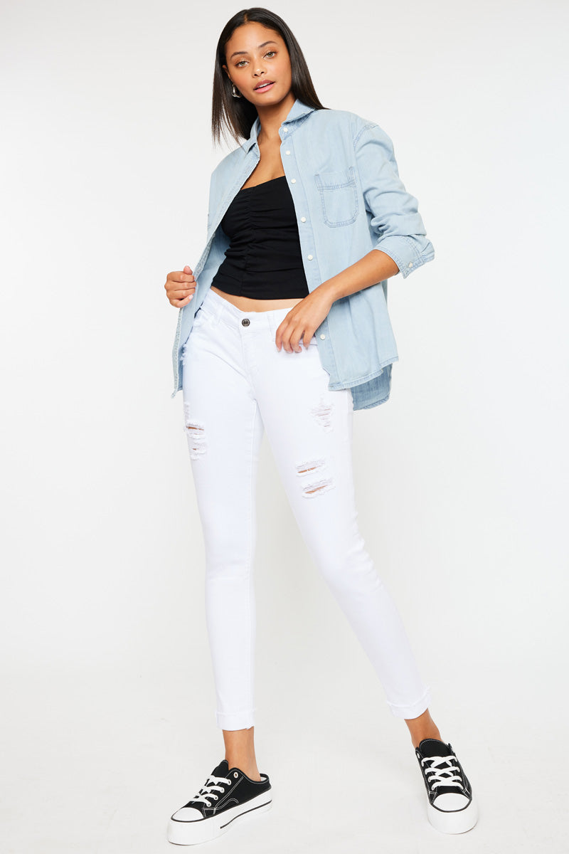 Barbara Boyfriend Shirt for Women - Soft & Comfortable Oversized Button Down Shirt - Casual Loose Fit Blouse for Everyday Wear, Work, and Date Nights