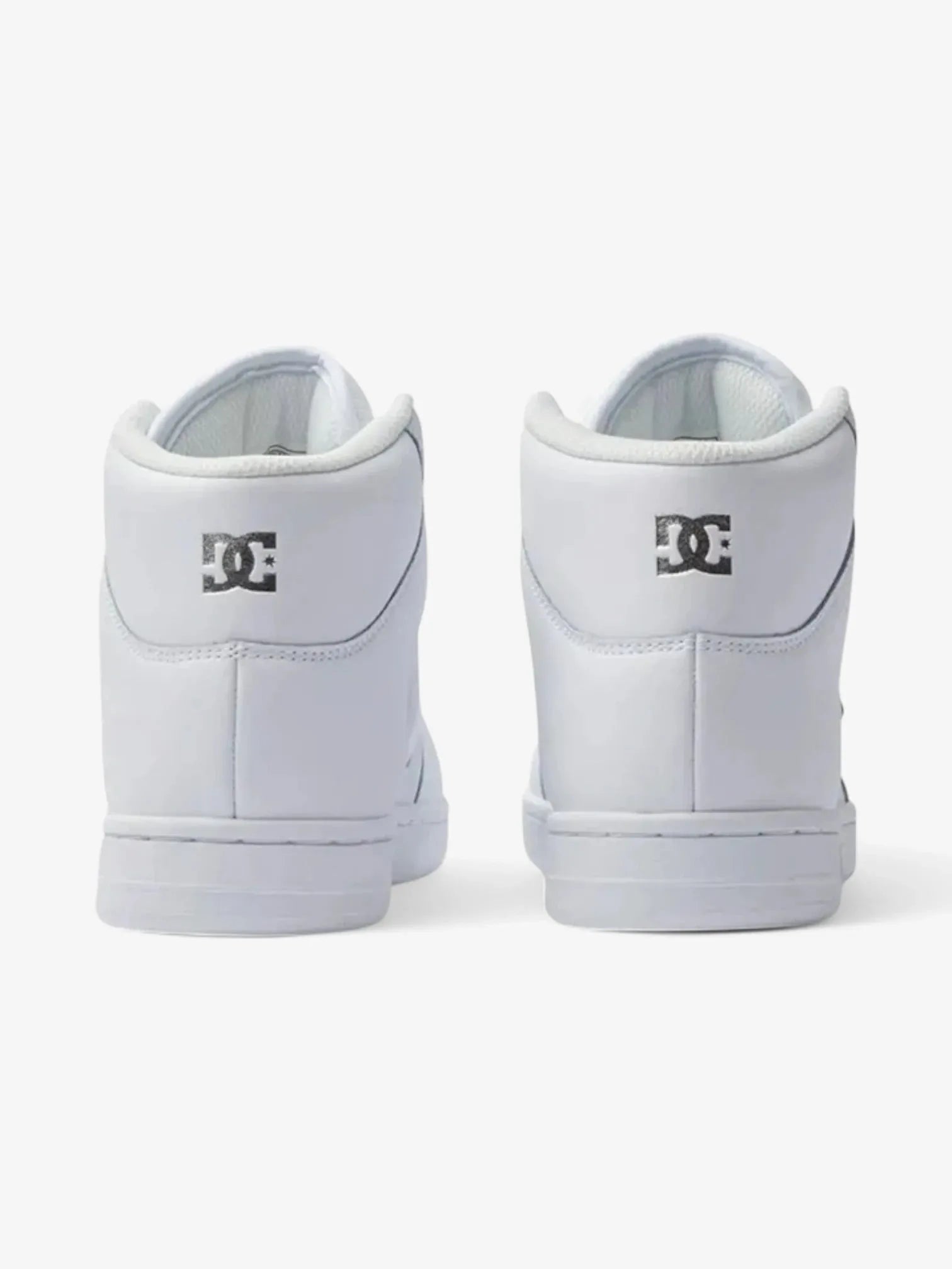 DC Women's Manteca 4 Mid Skate Shoes in White/Silver - Perfect for Skateboarding & Casual Streetwear Fashion