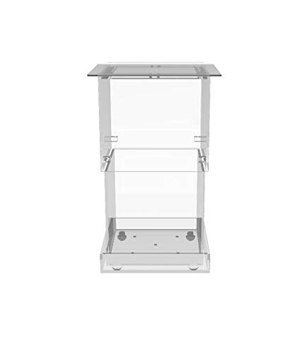 FixtureDisplays® Clear Acrylic Terrarium - 14.7
