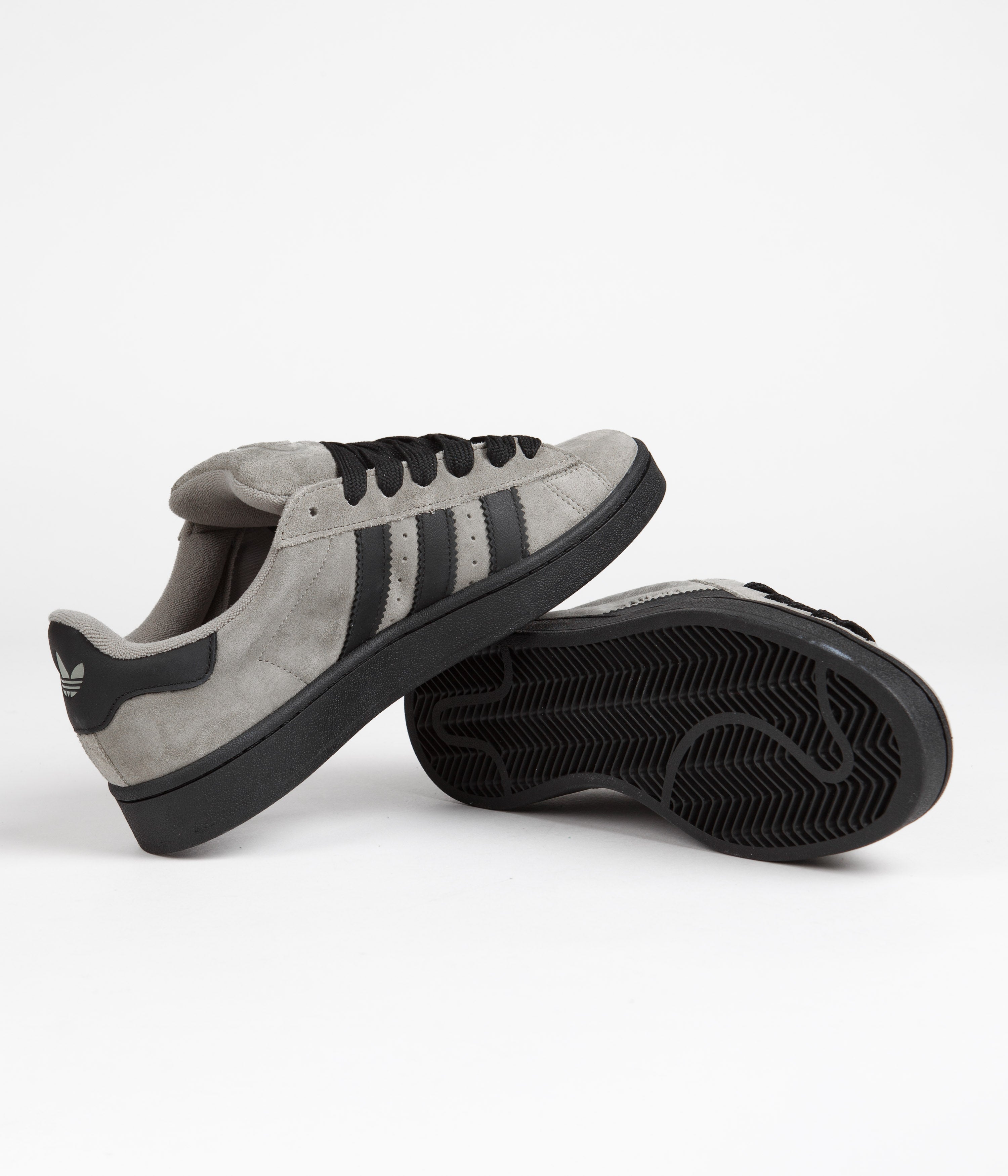 Adidas Campus 00s Sneakers - Silver Pebble & Core Black Retro Running Shoes for Men & Women | Casual Streetwear, Gym Workout, Everyday Wear
