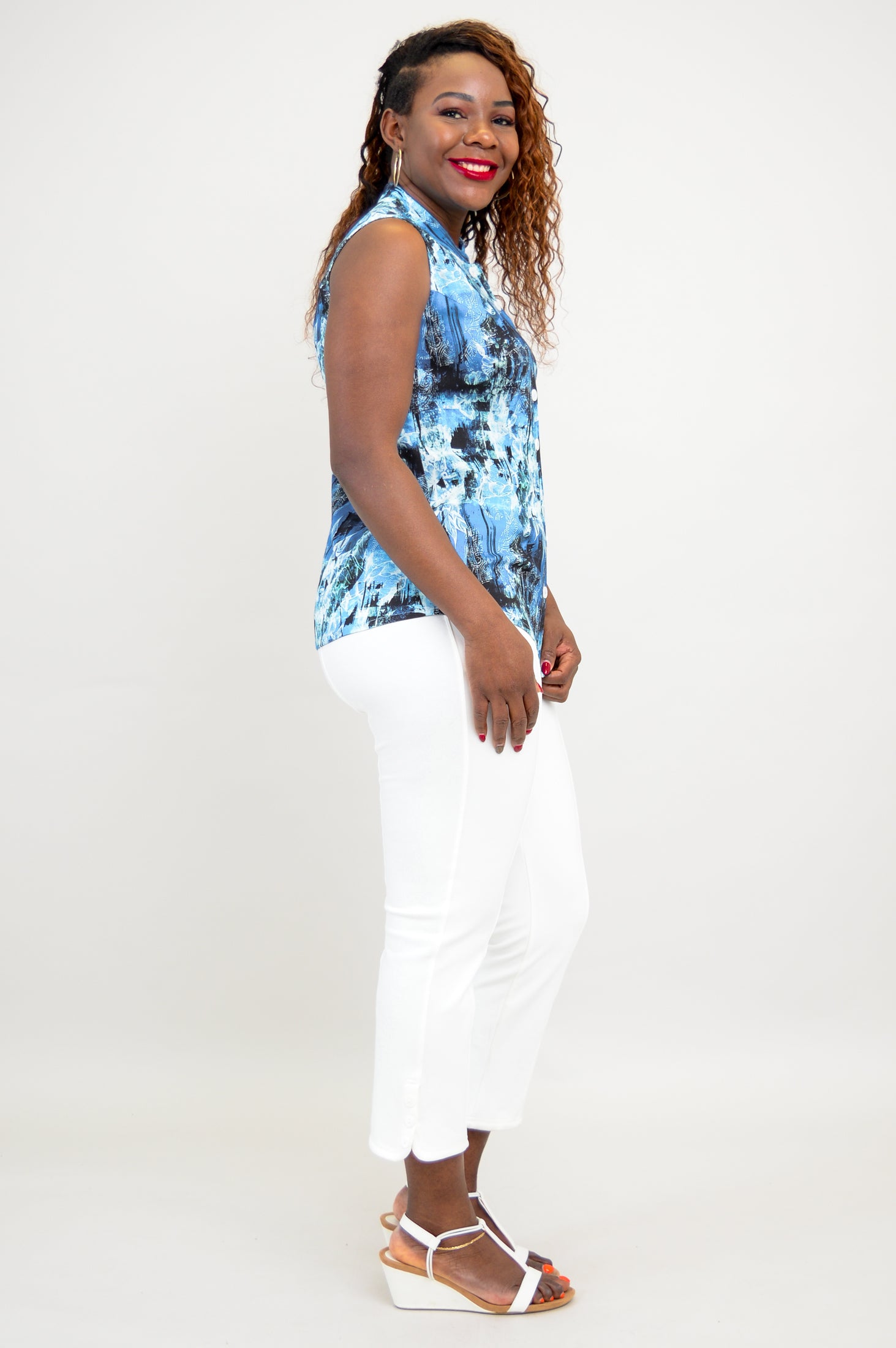 Debbie Tank Top by Somaco - Soft Linen Bamboo Blend for Women | Perfect for Summer, Beach & Casual Wear | Final Sale