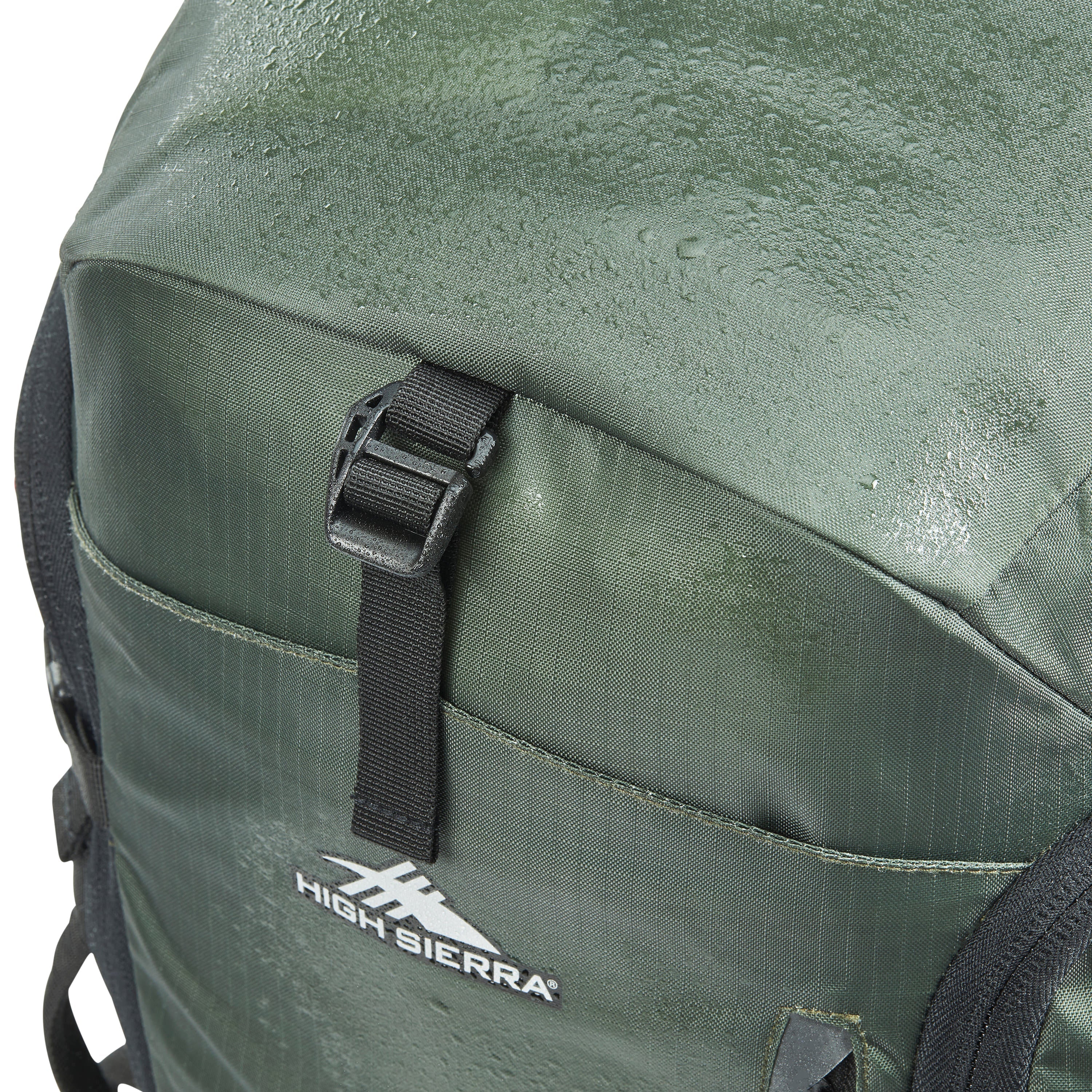 High Sierra Pathway 2.0 Frame Pack 45L Backpack - Lightweight Hiking Backpack for Men & Women, Durable Travel Backpack with Adjustable Straps, Forest Green/Black - Perfect for Camping, Hiking & Outdoor Adventures