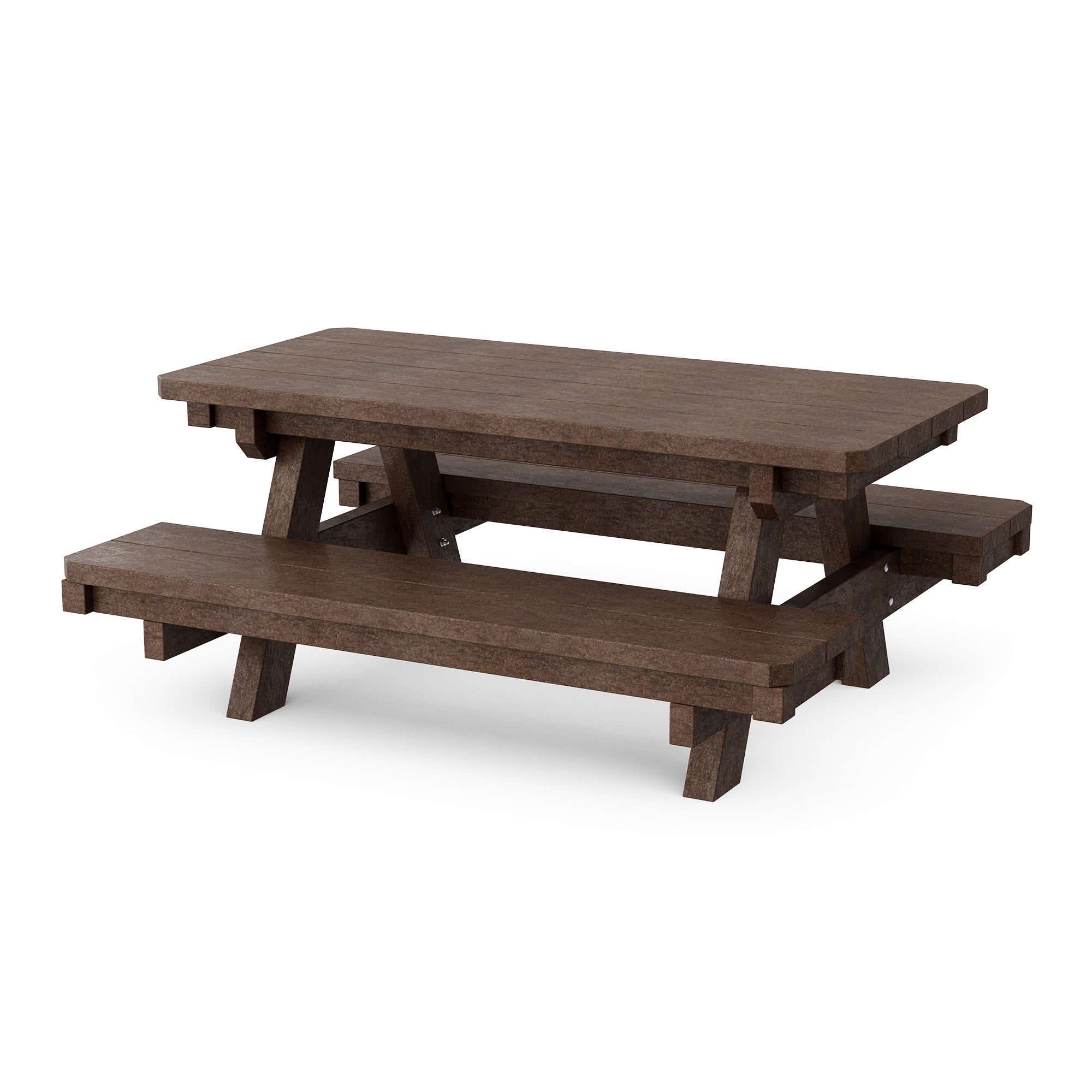 Heritage Kids Picnic Table - Durable Outdoor Wooden Table for Children's Playtime, Backyard, and Garden Activities
