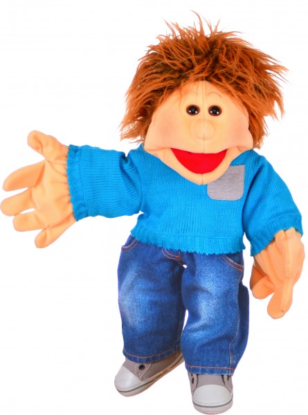 Simon 47cm Boy Hand Puppet - Premium Quality Puppet Toy for Kids (Code 211) | Interactive Storytelling, Puppet Shows & Educational Play for Children