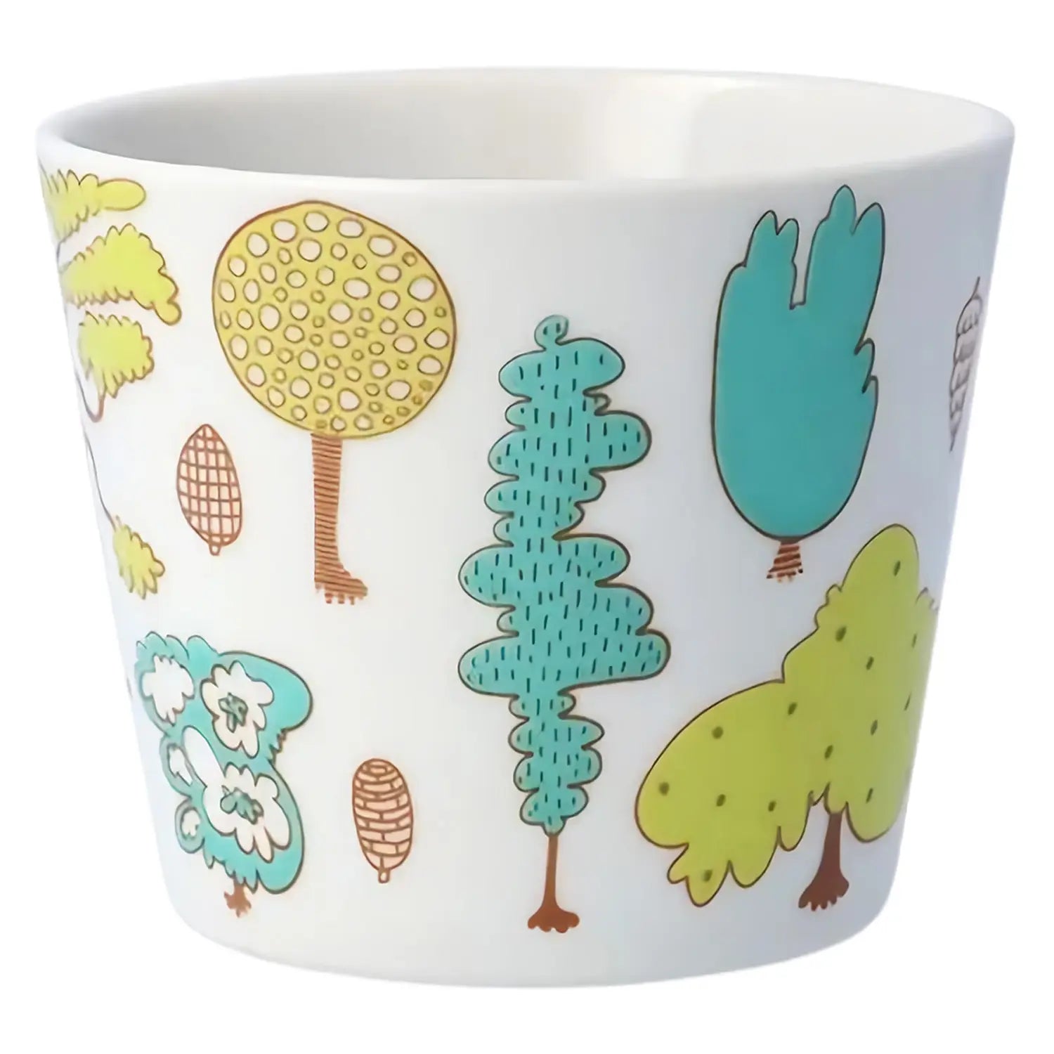Premium Harekutani Porcelain Soba Choko Cup - Handcrafted Japanese Sake Set with Forest Design - Perfect for Traditional Japanese Dining, Tea Ceremonies & Asian-Inspired Home Decor