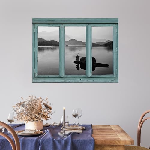 Lake With a Mountain View