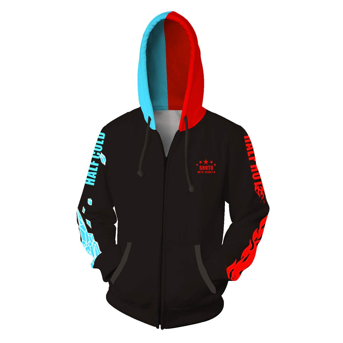 Academia Hoodies - Unisex Cosplay Costume Jacket for Adults | Perfect for Anime Conventions, School Themed Parties & Casual Wear