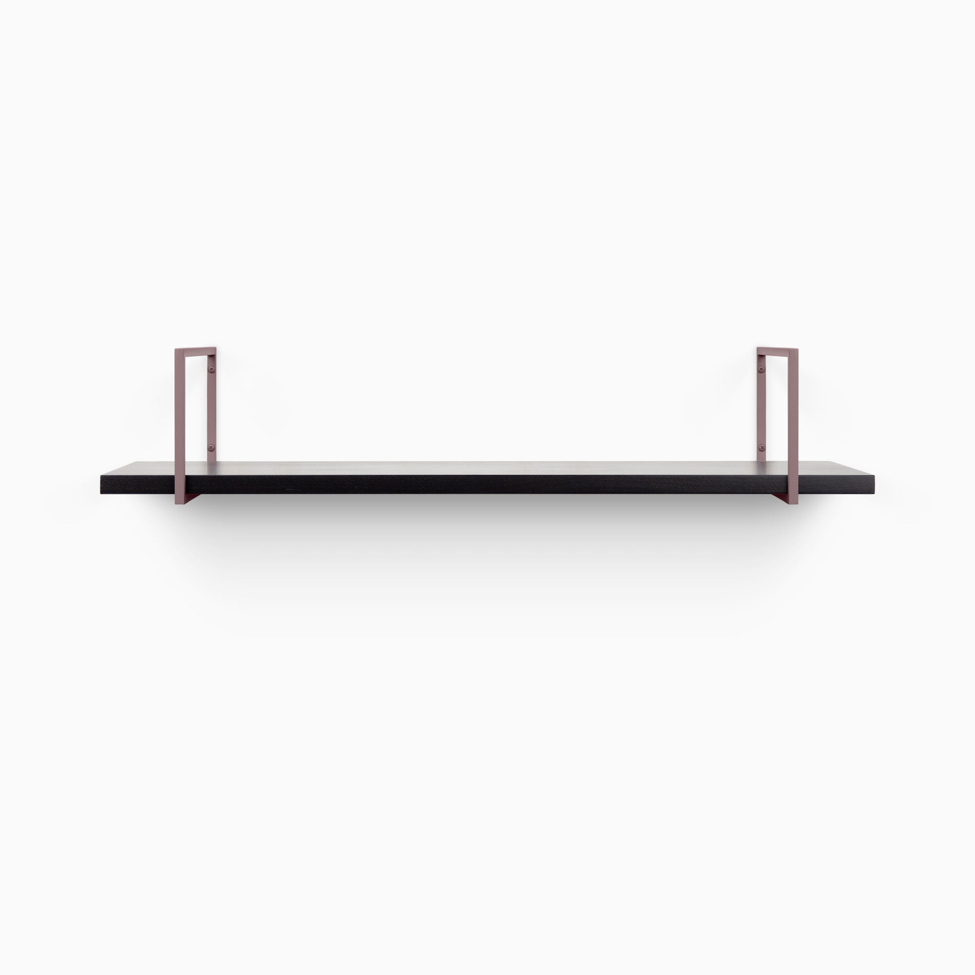 Black Wall Shelf for Bathroom & Kitchen - Modern Floating Shelves for Storage & Decor - Perfect for Organizing Towels, Spices & Home Essentials