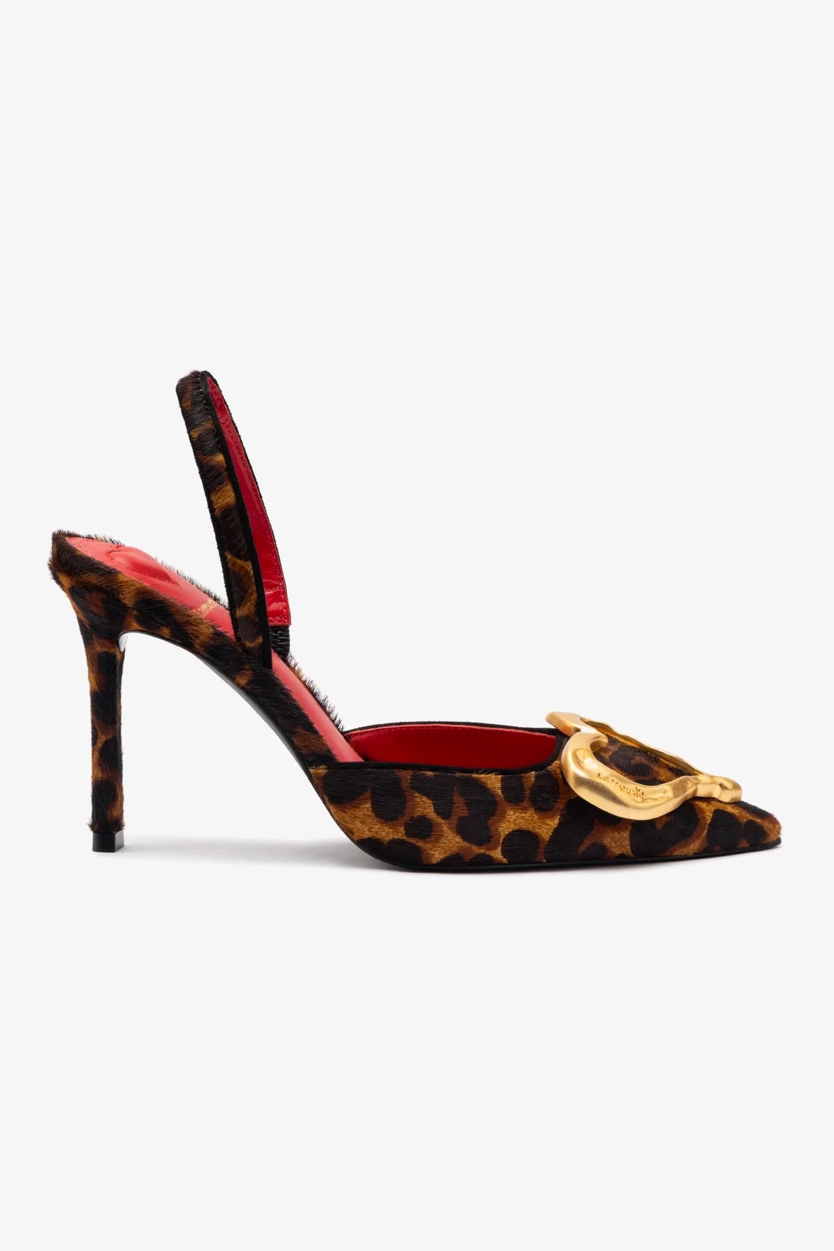 Amore Pump In Leopard Print Natural Haircalf - Stylish Women's Heels for Work, Party & Evening Out