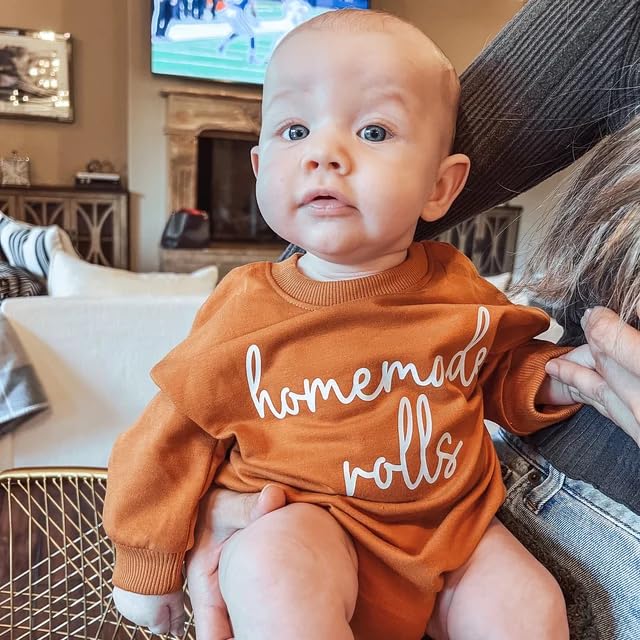 Adorable Baby Halloween Outfit - Pumpkin Patch Sweatshirt & Romper Set for Boys & Girls | Cute Newborn & Toddler Costume for Trick-or-Treating & Fall Photo Shoots