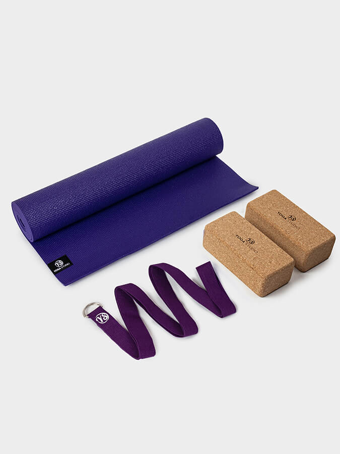 Eco-Friendly Cork Yoga Mat Set with Non-Slip Surface - Oeko-Tex Certified for Home & Studio Practice - Perfect for Beginners & Professionals