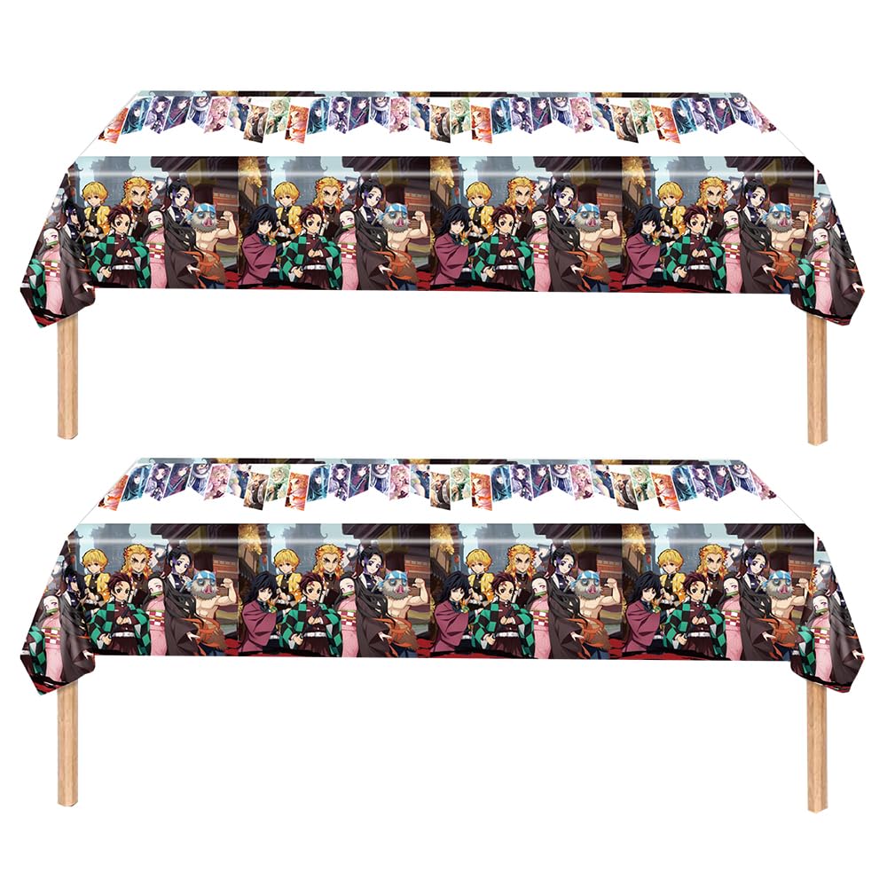 2-Pack Disposable Demon Tablecloth 70