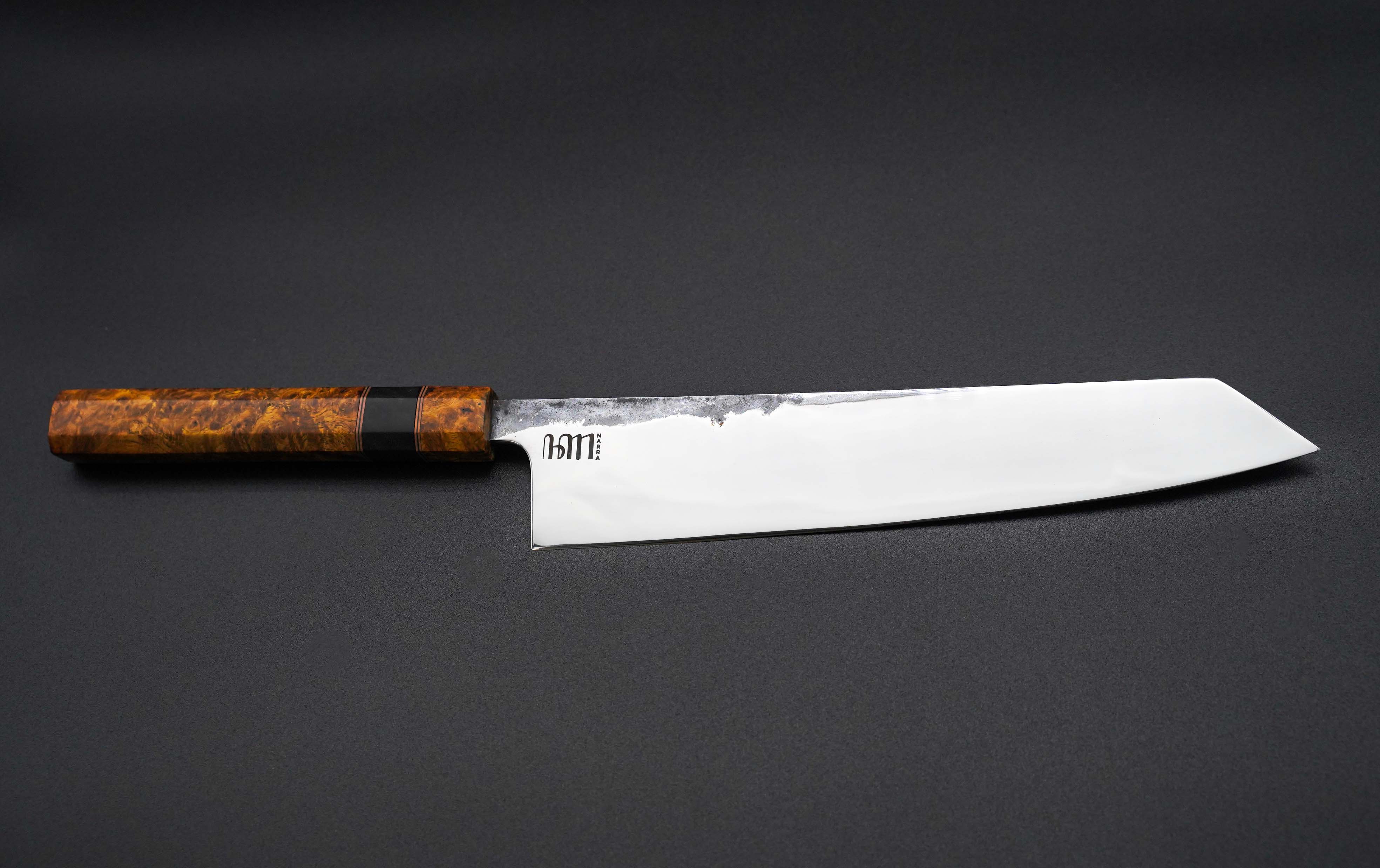 Premium Narra Chef Knife 270mm K-Tip Gyuto Japanese Kitchen Knife - High Carbon Stainless Steel Blade for Professional Chefs & Home Cooking - Perfect for Slicing, Dicing & Meat Cutting