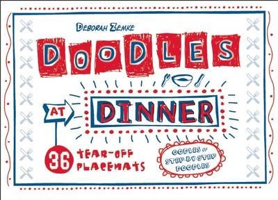 Doodle Placemats for Kids - Reusable & Fun Activity Placemats by Deborah Zemke (2008 Paperback) - Perfect for Restaurants, Travel & Creative Playtime
