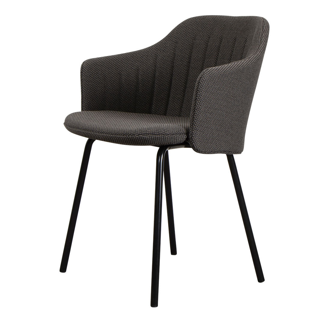 Premium Outdoor Lounge Chair with 4 Legs - Includes Comfortable Back & Seat Cushions - Perfect for Patio, Garden, Poolside Relaxation and Backyard Lounging