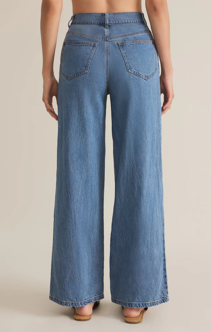 Z Supply Mia Luxe Soft Denim Pants for Women - High Waisted Stretch Skinny Jeans | Comfortable & Stylish for Casual Wear, Office, and Date Night