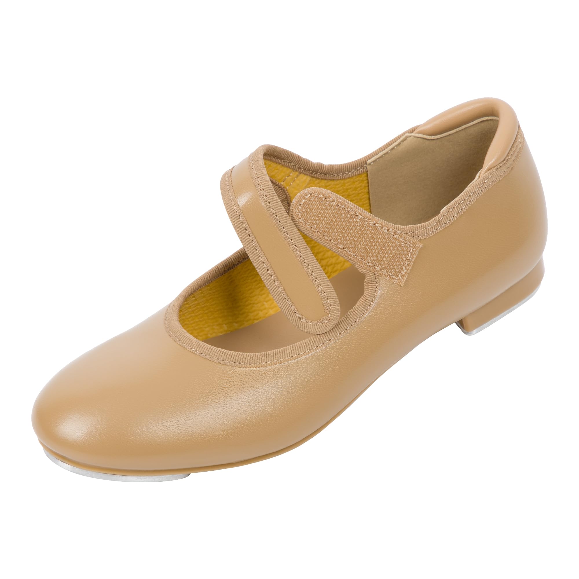 Linodes Economy Unisex-Child Upgraded Easy Strap Tap Shoe for Girls and Boys Maryjane Dance Flat - Perfect for Ballet, Jazz, and Dance Performances