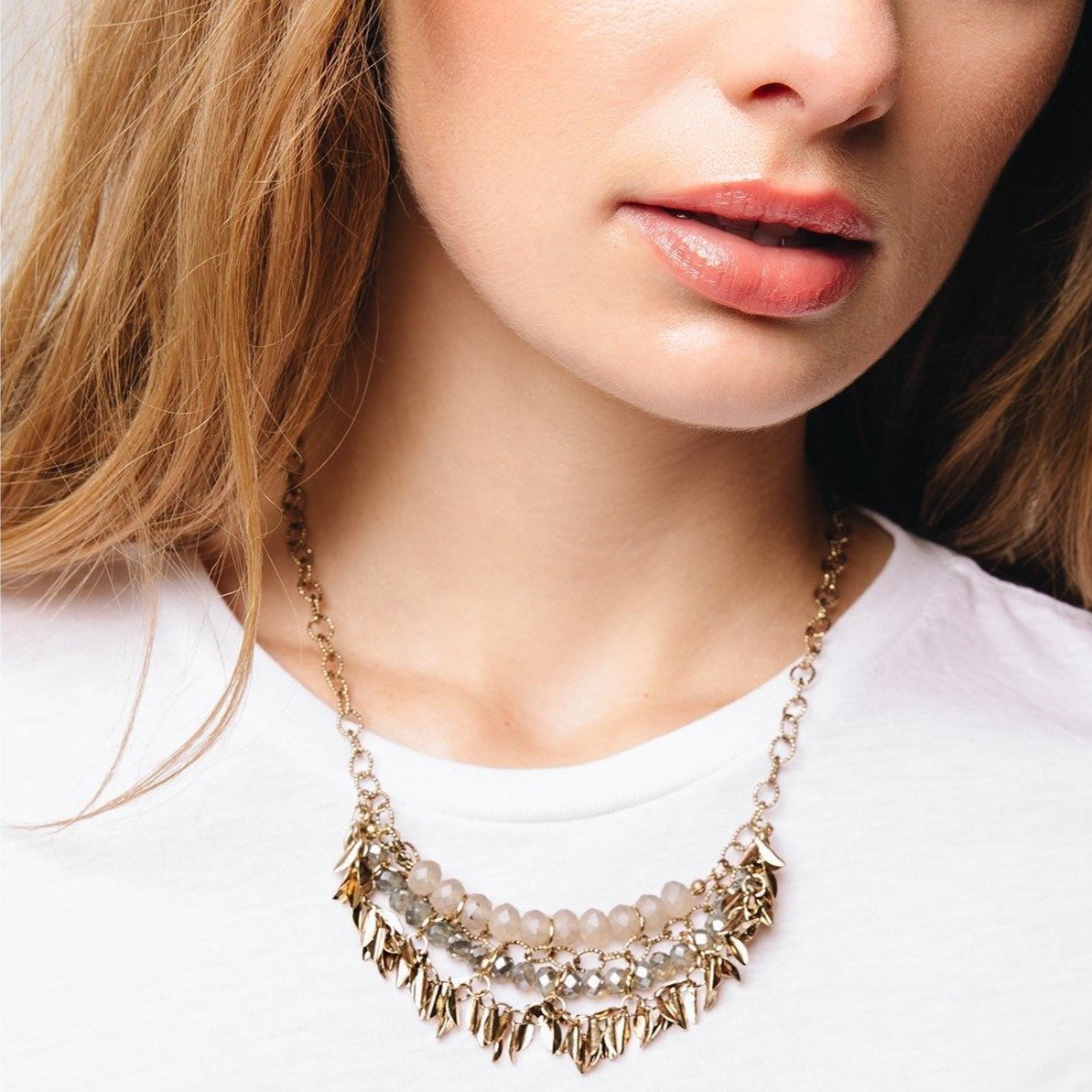 Celestine Statement Necklace for Women - Elegant Crystal Pendant Jewelry for Party, Wedding & Evening Wear | Perfect Gift for Her