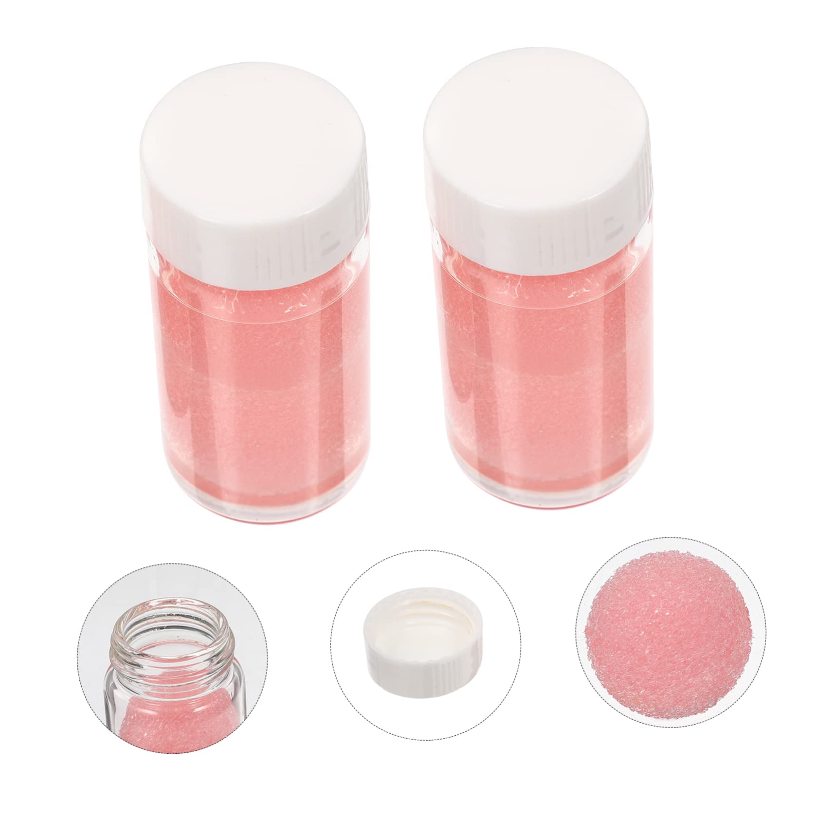 Minkissy 2pcs Eyelash Extension Tweezers Cleaner Kit - Pink PP Lash Tweezers Washing Tool for Professional & Home Use - Perfect for Salon, Spa & DIY Lash Care