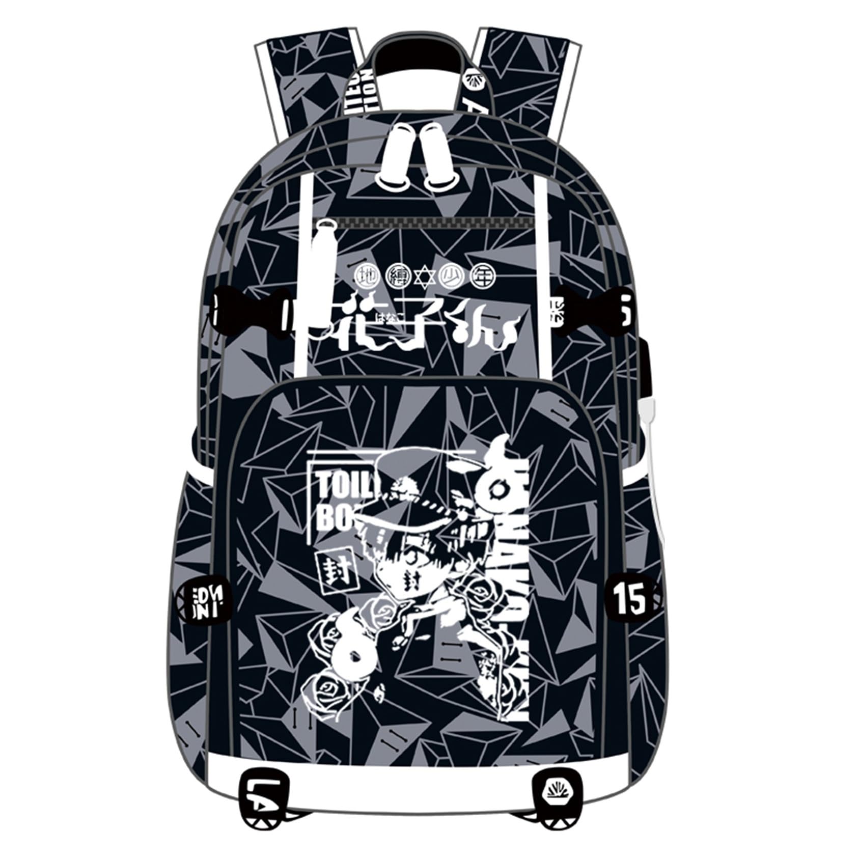 **Anime Toilet Bound Hanako-kun Backpack - Cute School Bookbag for Students, Daypack with Shoulder Straps - Perfect for School, Travel & Cosplay**